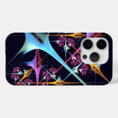 ピンクのフローラモダン抽象芸術アートカラーパターン#01 Case-Mate iPhoneケース (裏面 (横))