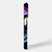 ピンクのフローラモダン抽象芸術アートカラーパターン#01 Case-Mate iPhoneケース (裏面 / 右)