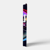 ピンクのフローラモダン抽象芸術アートカラーパターン#01 Case-Mate iPhoneケース (裏面 / 右)