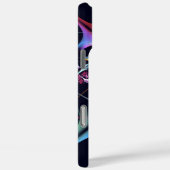 ピンクのフローラモダン抽象芸術アートカラーパターン#01 Case-Mate iPhoneケース (裏面 / 右)