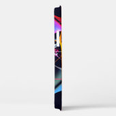 ピンクのフローラモダン抽象芸術アートカラーパターン#01 Case-Mate iPhoneケース (裏面 / 右)