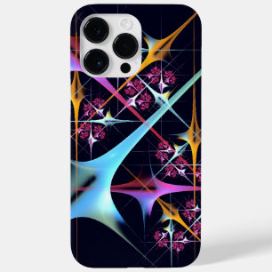ピンクのフローラモダン抽象芸術アートカラーパターン#01 Case-Mate iPhone 14 PRO MAXケース