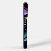 ピンクのフローラモダン抽象芸術アートカラーパターン#01 Case-Mate iPhoneケース (裏面 / 右)