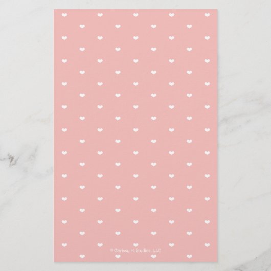 ピンクのフローラランナーをテーマにしたブライダルシャワービンゴゲーム (裏面)