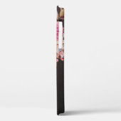 ピンクのフローラヴィンテージ エレガント Case-Mate iPhoneケース (裏面 / 左)