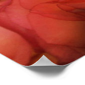 ピンクのフローラ信仰、希望、愛のポスターウォールアート ポスター (角)