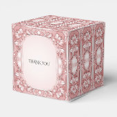 ピンクのフローラ優先ボックス フェイバーボックス (裏面サイド)