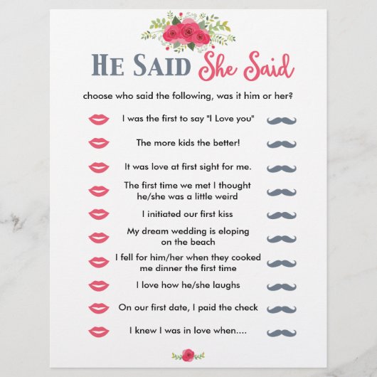 ピンクのフローラ彼は彼女はゲームを言った (正面)