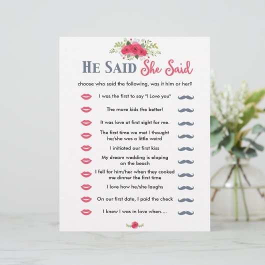 ピンクのフローラ彼は彼女はゲームを言った (スタンド正面)