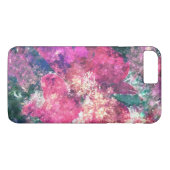 ピンクのフローラ抽象芸術iPhoneケース Case-Mate iPhoneケース (裏面(横))