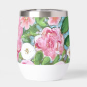 ピンクのフローラ春開花 (背面)