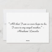 ピンクのフローラ母の日のグリーティングカード シーズンカード