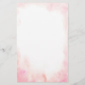 ピンクのフローラ赤ちゃんシャワー茶パーティー歳の両親 (裏面)