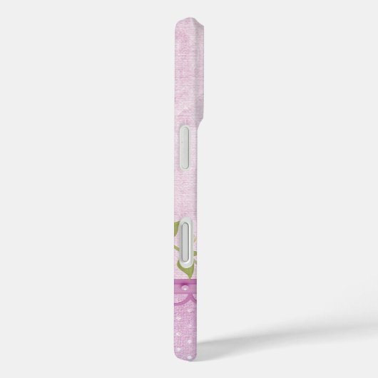 ピンクのフローラ Case-Mate iPhoneケース (裏面 / 右)