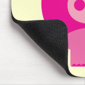 ピンクのブタのTシャツおよびギフト マウスパッド (コーナー)