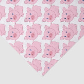 ピンクのブタ 薄葉紙 (詳細)