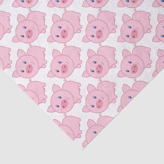 ピンクのブタ 薄葉紙 (詳細)