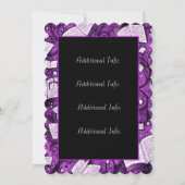 ピンクのブック発売パーティー 招待状 (裏面)