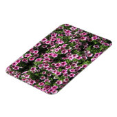 ピンクのブッシュの花Phloxガーデンカバー マグネット (左側)