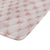 ピンクのブッシュゴールドタフトのブライダルシャワー カッティングボード (角)