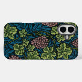 ピンクのブドウの房のあるブドウのつる Case-Mate iPhoneケース (裏面 (横))