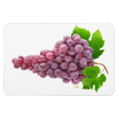 ピンクのブドウ マグネット (横)