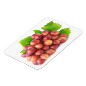 ピンクのブドウ マグネット (左側)