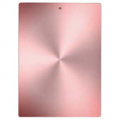 ピンクのブラシ仕上げメタルの外観 クリップボード (裏面)