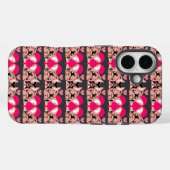 ピンクのブルドッグ Case-Mate iPhoneケース (裏面 (横))