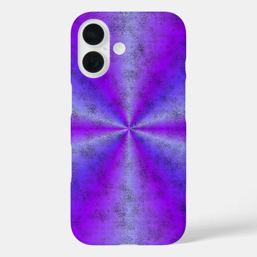 ピンクのブルーレインボーイン象のスキンレザーオプション Case-Mate iPhoneケース (裏面)