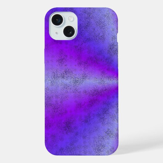 ピンクのブルーレインボーイン象のスキンレザーオプション iPhoneケース (裏面)