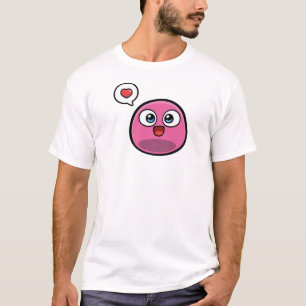 ピンクのブーイングの人のTシャツ Tシャツ