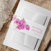 ピンクのブーゲンビリア植物水の色カスタム