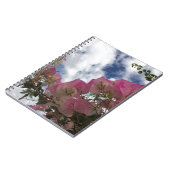 ピンクのブーゲンビリア ノートブック (左側)