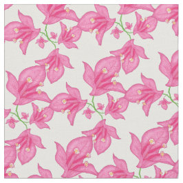 ピンクのブーゲンビリア ファブリック