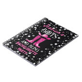 ピンクのブーツとラグジュアリーな独身最後の夜 ノートブック (左側)