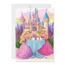 ピンクのプリンセスのフレンドリーな土地