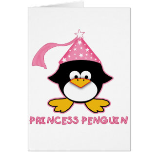 ピンクのプリンセスのペンギン