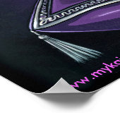 ピンクのプリンセスフェアリー・アートのポスター ポスター (角)