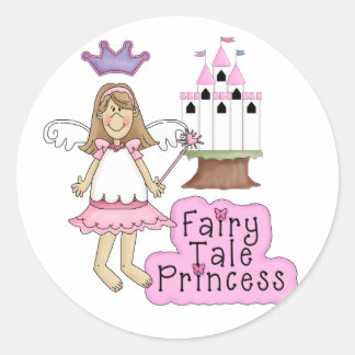 ピンクのプリンセス ラウンドシール