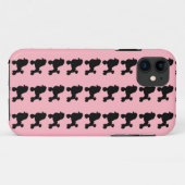 ピンクのプードルのスカートの刺激を受けたなiPhone 5/5Sの場合 Case-Mate iPhoneケース (裏面(横))
