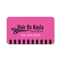 ピンクのヘアサロン予約スタイリスト