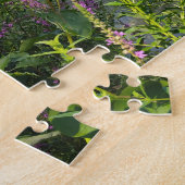 ピンクのヘチマ ジグソーパズル (側面)