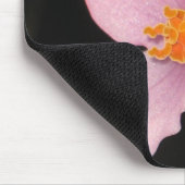 ピンクのベゴニアのマウスパッド マウスパッド (コーナー)