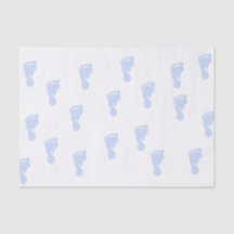 ピンクのベビーの足跡10lbのティッシュペーパー