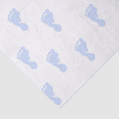 ピンクのベビーの足跡10lbのティッシュペーパー 薄葉紙 (詳細)