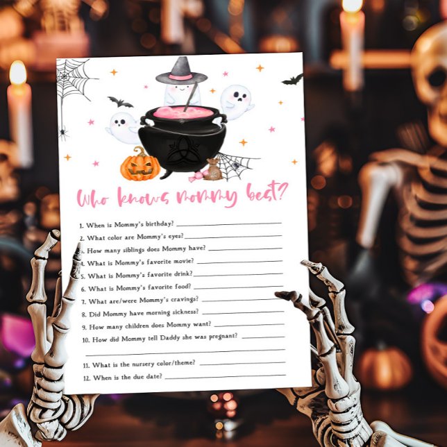 ピンクのベビーはモーミーゲームを知っている最高の醸造中 (Baby is Brewing Baby Shower Who knows Mommy Best Game)