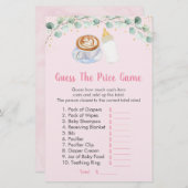 ピンクのベビーは、コーヒーを醸造している価格ゲームを推測 (正面/裏面)