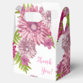 ピンクのベビーイン開花ブランチのシャワーありがとう フェイバーボックス (オープン)