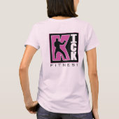 ピンクのベビードールのティー Tシャツ (裏面)